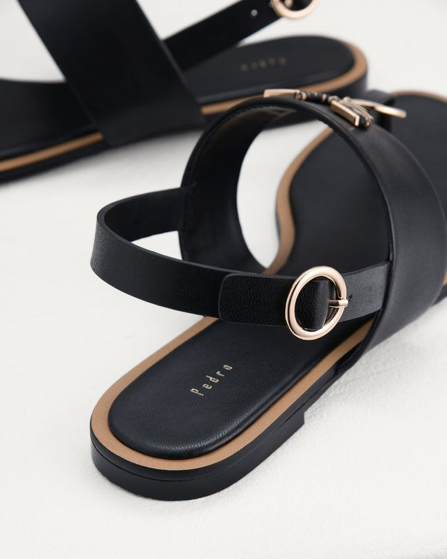 Fan Embellished Thong Sandals