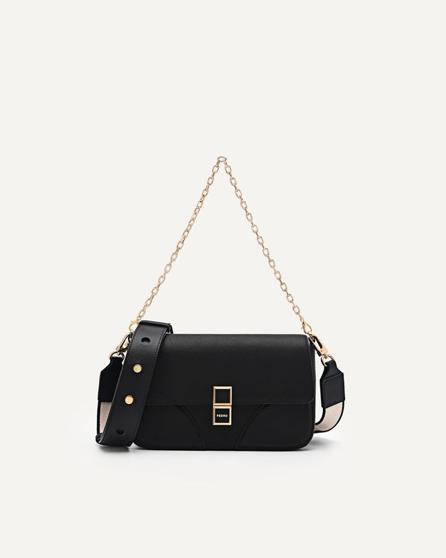 PEDRO Studio Gigi Leather Shoulder Bag in Pixel