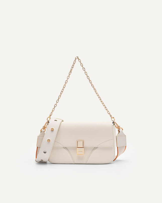 PEDRO Studio Gigi Leather Shoulder Bag in Pixel