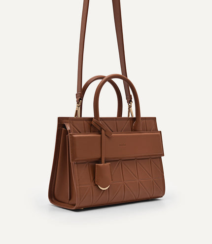 PEDRO Studio Bella Leather Handbag in Pixel