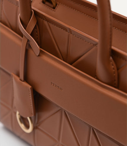 PEDRO Studio Bella Leather Handbag in Pixel