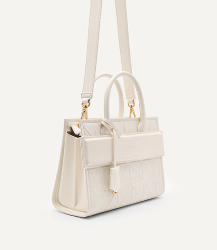 PEDRO Studio Bella Leather Handbag in Pixel