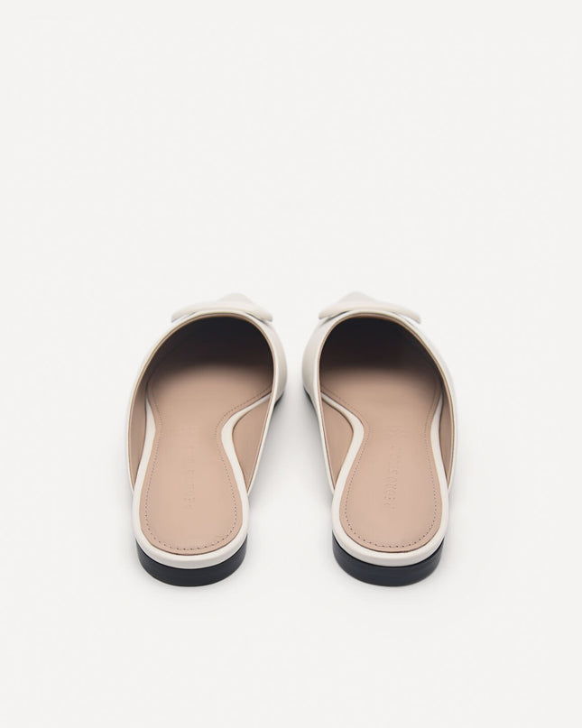 PEDRO Studio Kate Leather Mules - Chalk