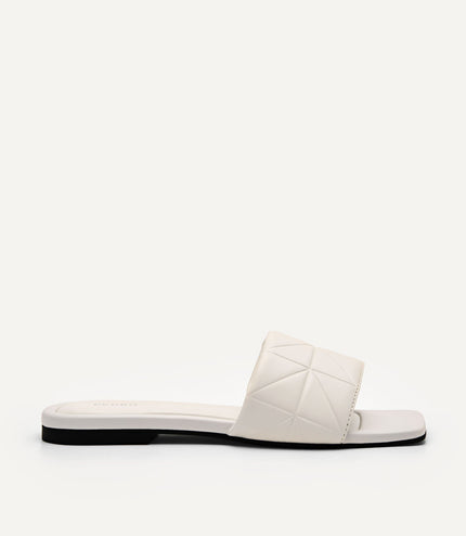 Bianca Pixel Sandals - Chalk