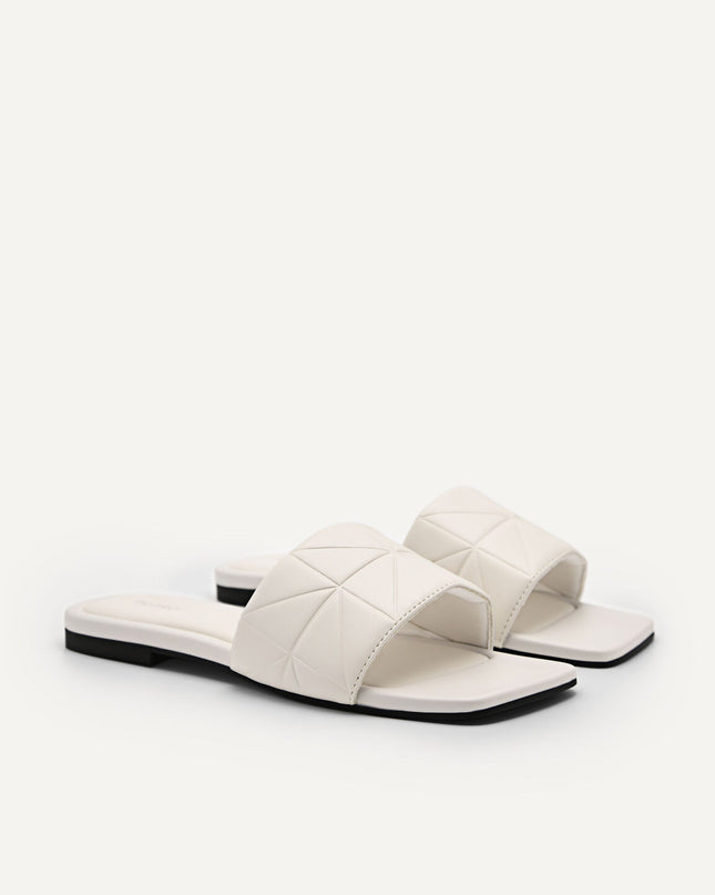 Bianca Pixel Sandals - Chalk