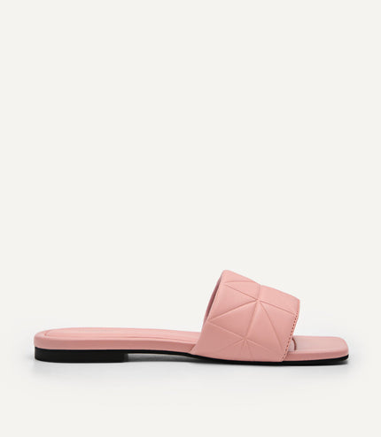 Bianca Pixel Sandals - Blush