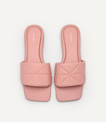 Bianca Pixel Sandals - Blush