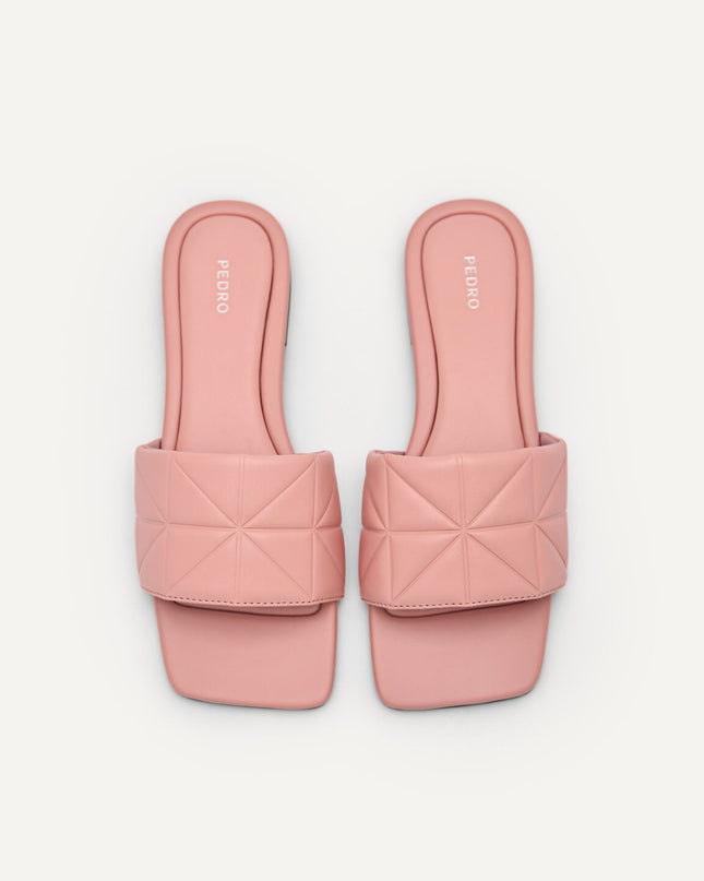 Bianca Pixel Sandals - Blush