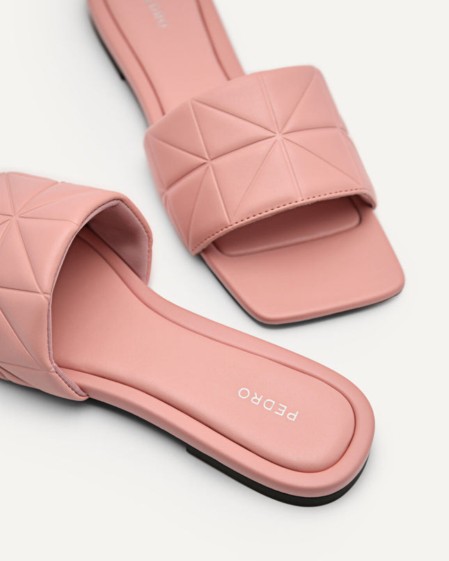 Bianca Pixel Sandals - Blush