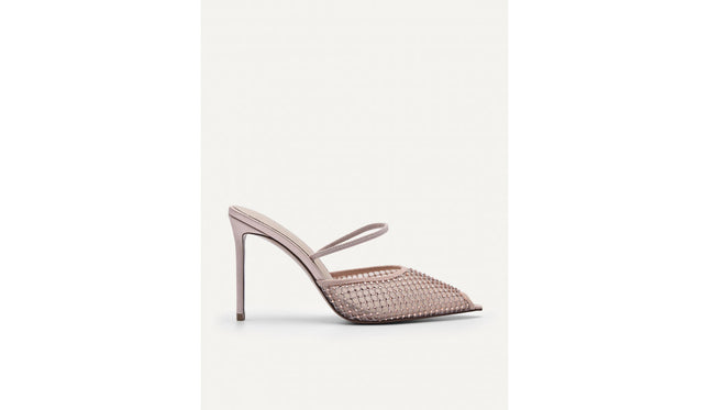 Megan Mesh Slingback Pumps