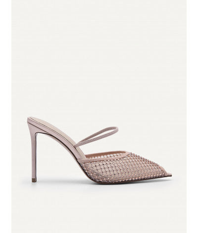 Megan Mesh Slingback Pumps
