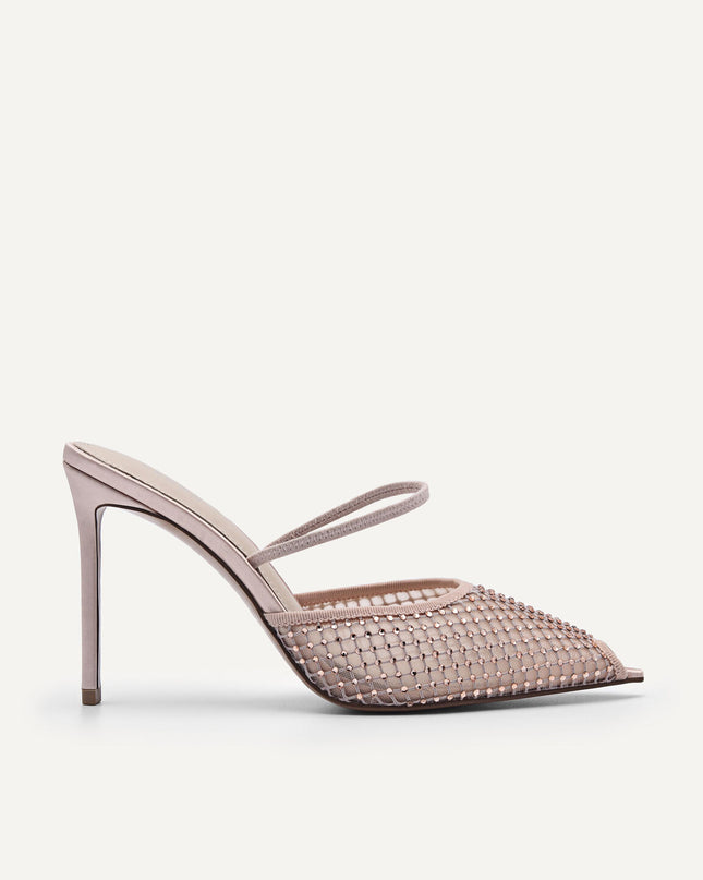 Megan Mesh Slingback Pumps