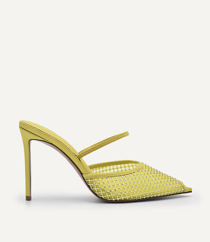 Megan Mesh Slingback Pumps