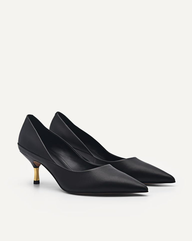 Carolyn Leather Pumps