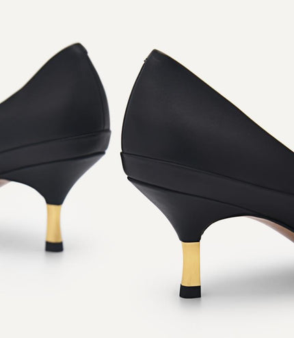 Carolyn Leather Pumps