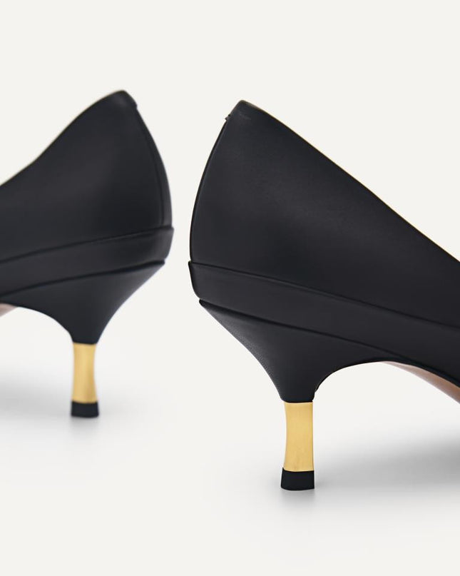 Carolyn Leather Pumps