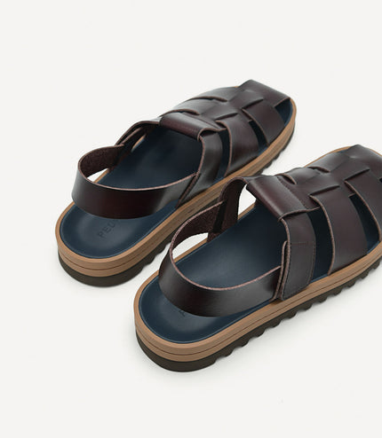 George Caged Sandals