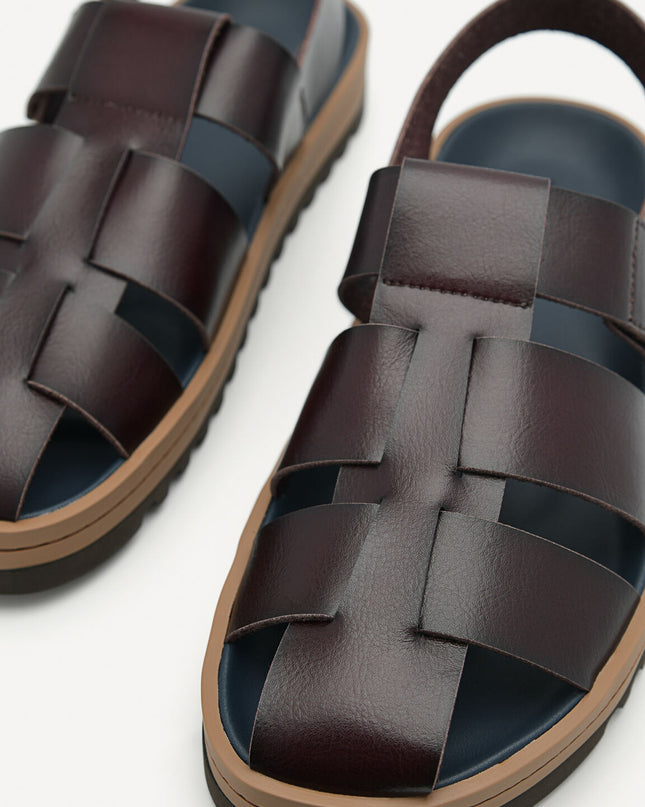 George Caged Sandals