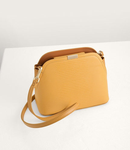 Twill-Trimmed Top Handle Bag