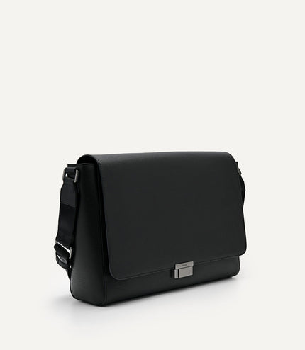 Leather Messenger Bag