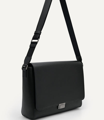 Leather Messenger Bag