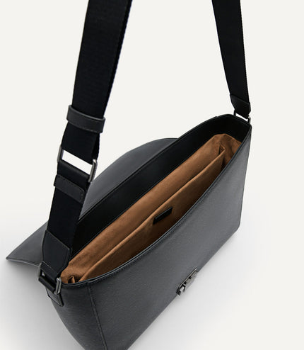 Leather Messenger Bag