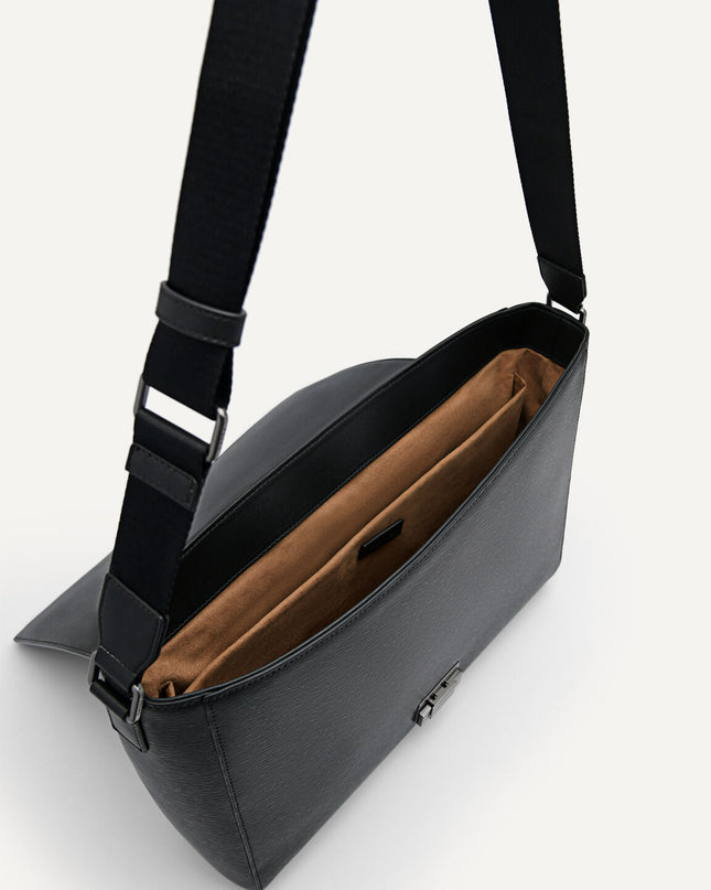 Leather Messenger Bag