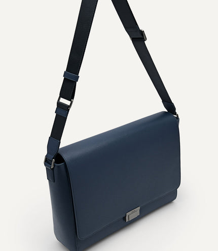 Leather Messenger Bag