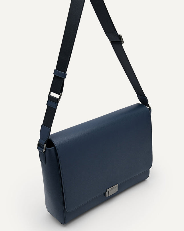 Leather Messenger Bag
