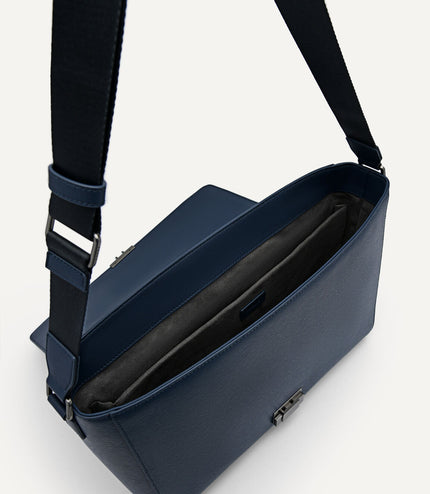 Leather Messenger Bag