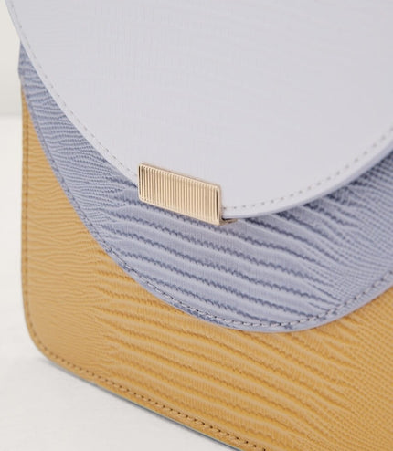 Mini Lizard-effect Top Handle Bag