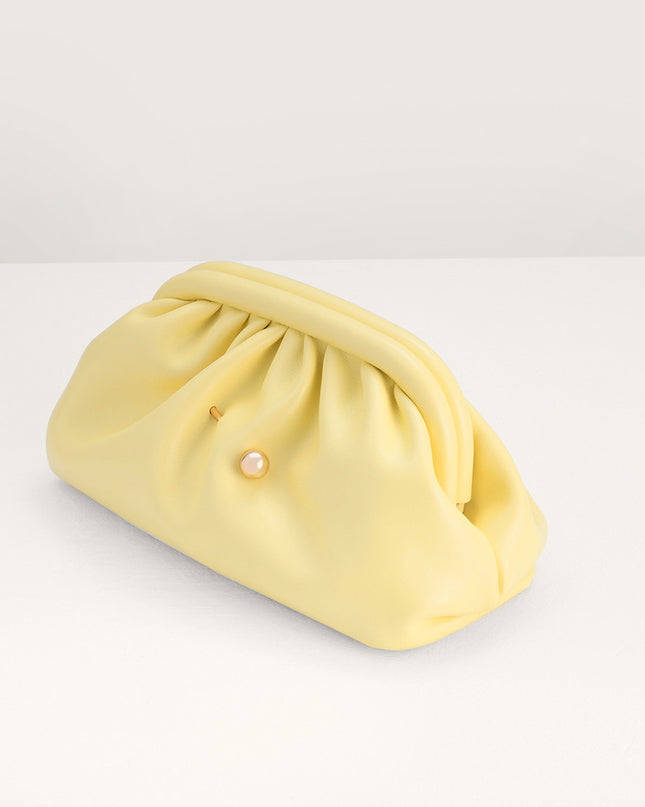 Ruched Clutch