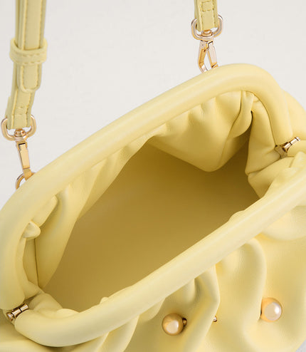Ruched Clutch