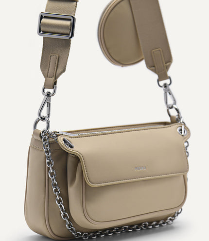 Double Flap Shoulder Bag