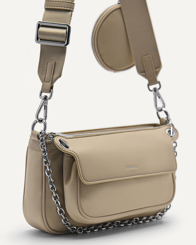 Double Flap Shoulder Bag