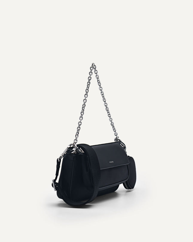 Double Flap Shoulder Bag