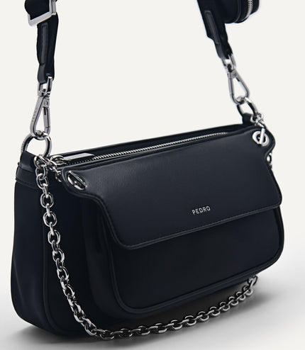 Double Flap Shoulder Bag