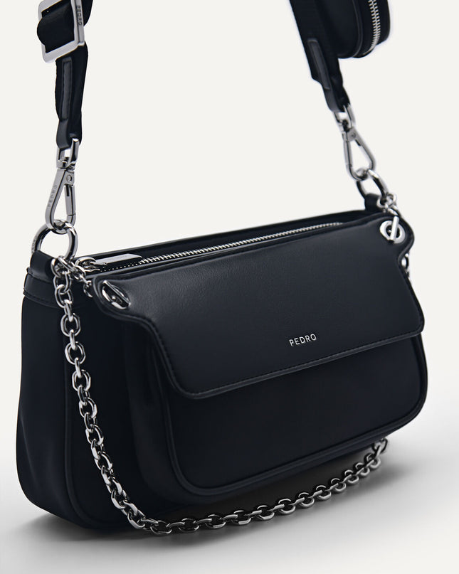 Double Flap Shoulder Bag