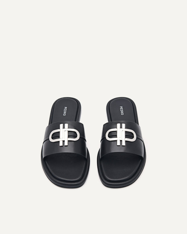 PEDRO Icon Leather Slide Sandals