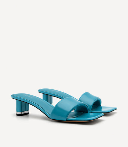 Porto Heel Sandals - Turquoise