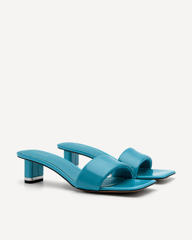 Porto Heel Sandals - Turquoise