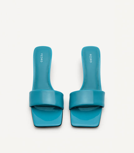 Porto Heel Sandals - Turquoise
