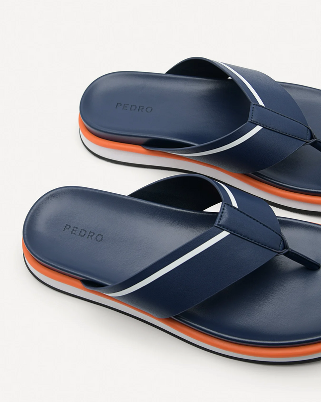 Tri-Tone Thong Sandals