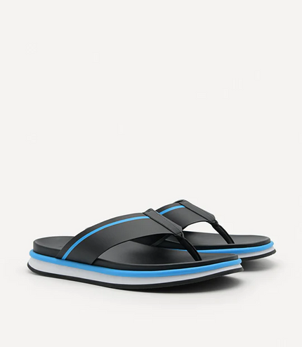 Tri-Tone Thong Sandals