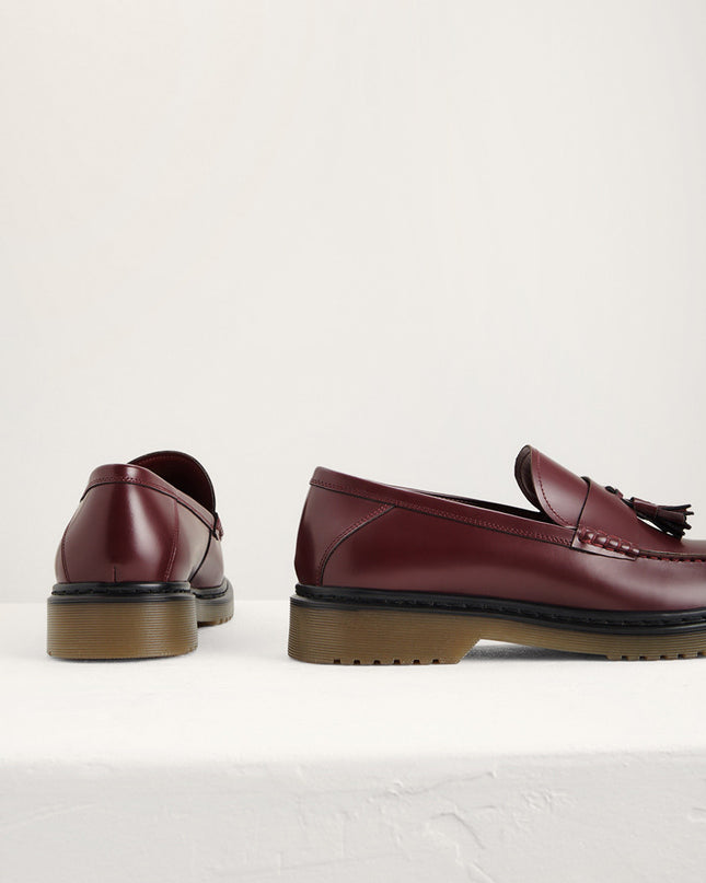 Leather Tasselled Loafers