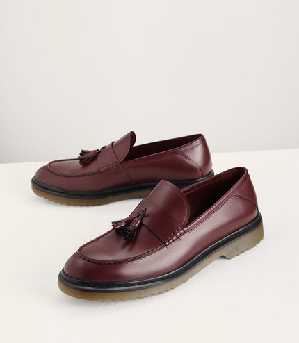 Leather Tasselled Loafers
