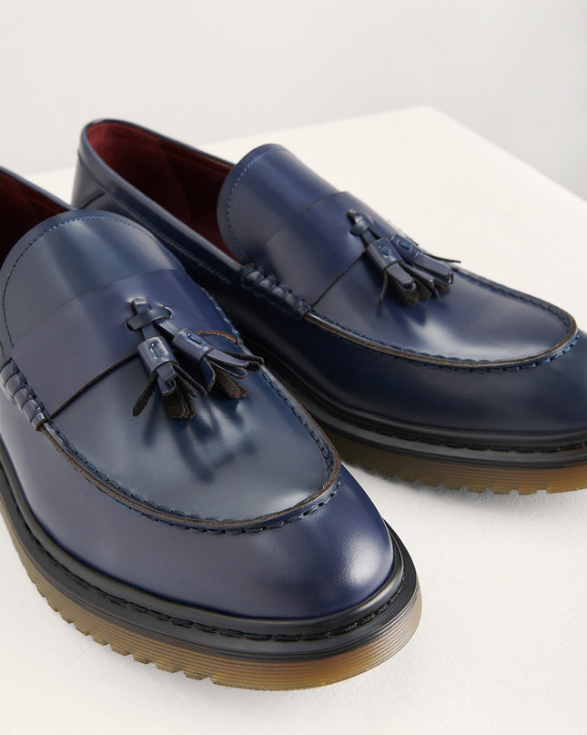 Leather Tasselled Loafers