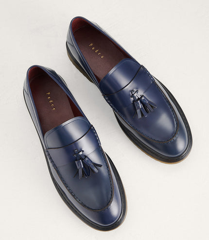 Leather Tasselled Loafers
