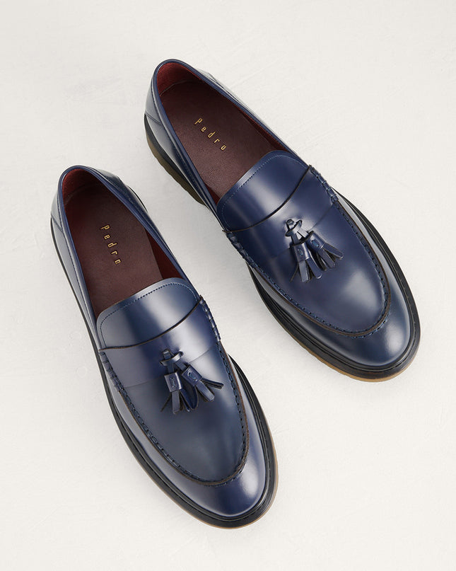 Leather Tasselled Loafers