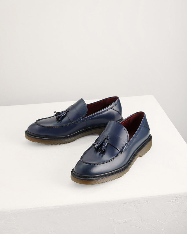 Leather Tasselled Loafers